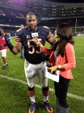 Postgame interview with Lance Briggs